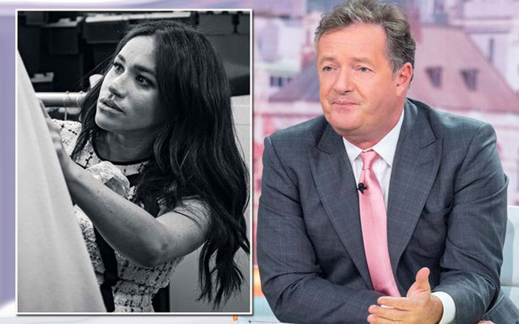 Piers Morgan Launched A Fresh Attack On Meghan Markle Accusing Her Of Caring More About "Promoting Herself Than The Royal Family"